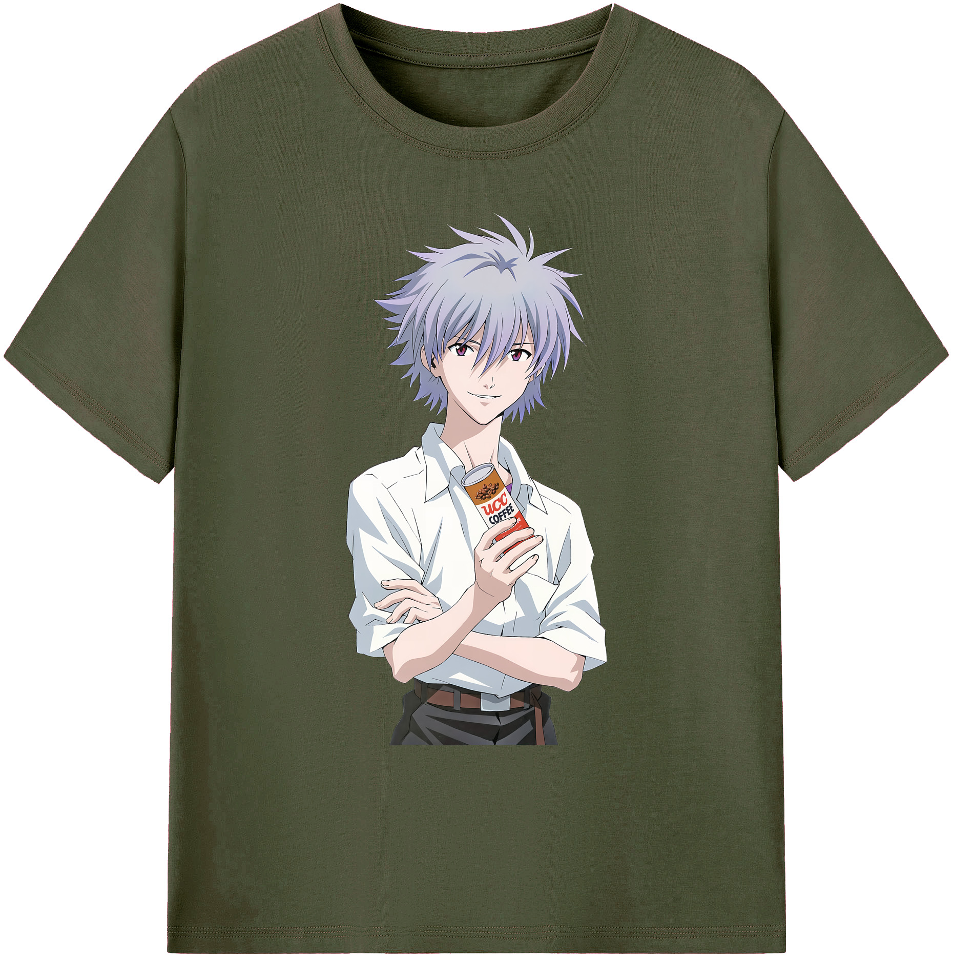 （画像用） EVA 新世紀エヴァンゲリオン 綿100％ メンズ半袖Tシャツ｜肌触りやわらか＆通気性